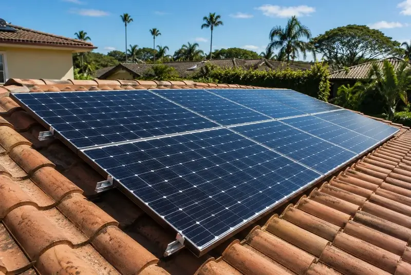 Installation de panneaux solaires à Pomas